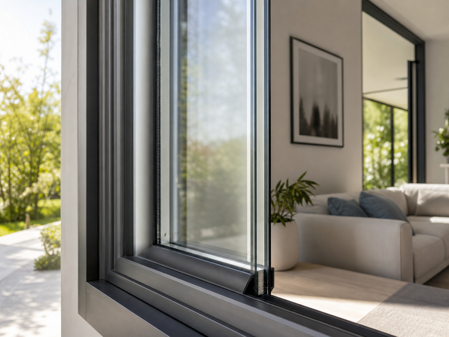 Energy-efficient double glazing and Low-E glass